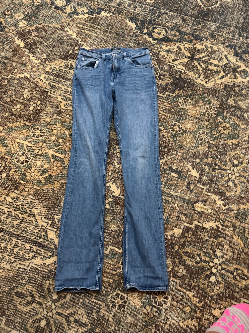 7 For All Mankind Men's Light Blue straight  Jeans 29